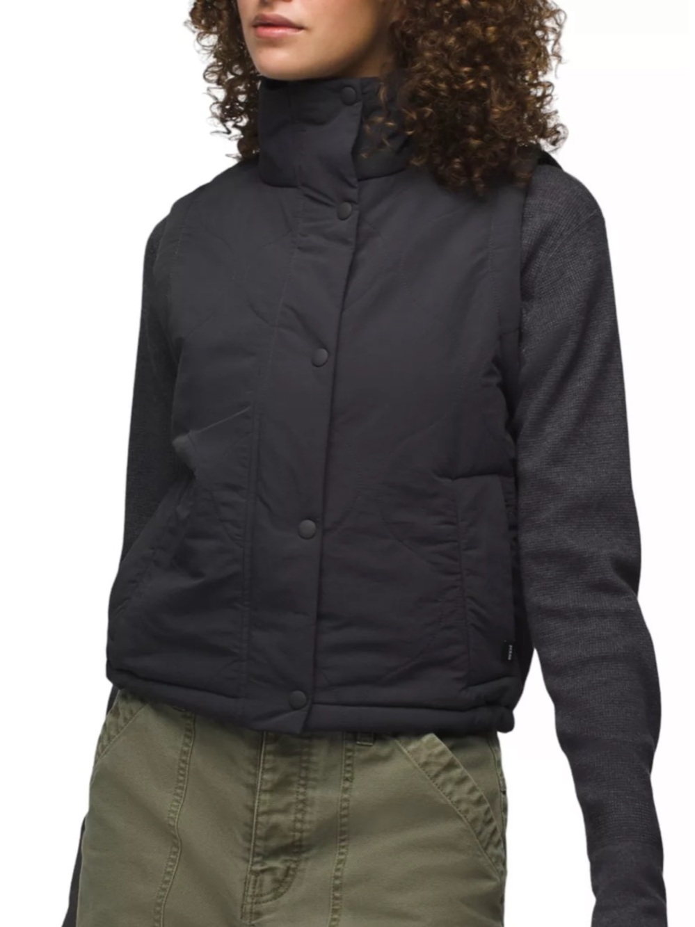 prAna Women's Encinitas Vest - Charcoal
